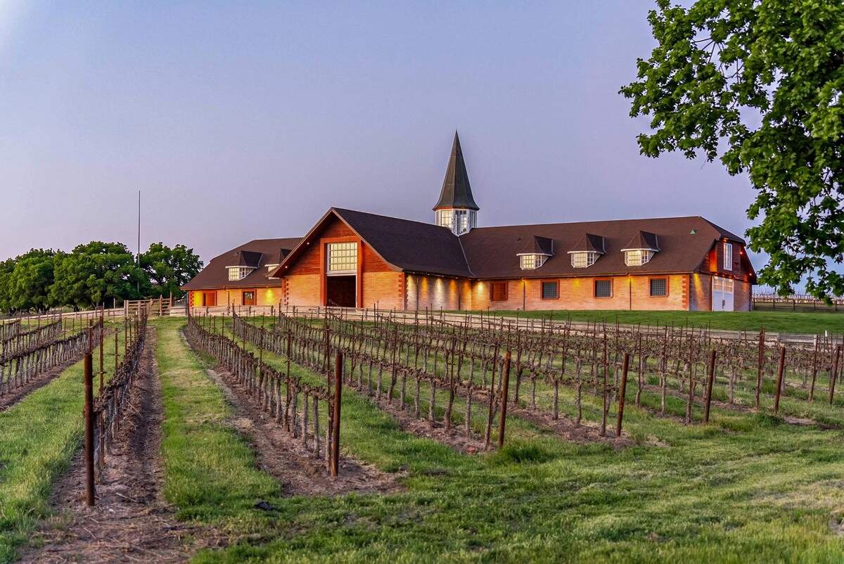 Windfall Farms, a 700-plus acre vineyard and equestrian property in Paso Robes features space to host special events like private parties, corporate outings and weddings. The property went to bid on Aug. 5, 2026.